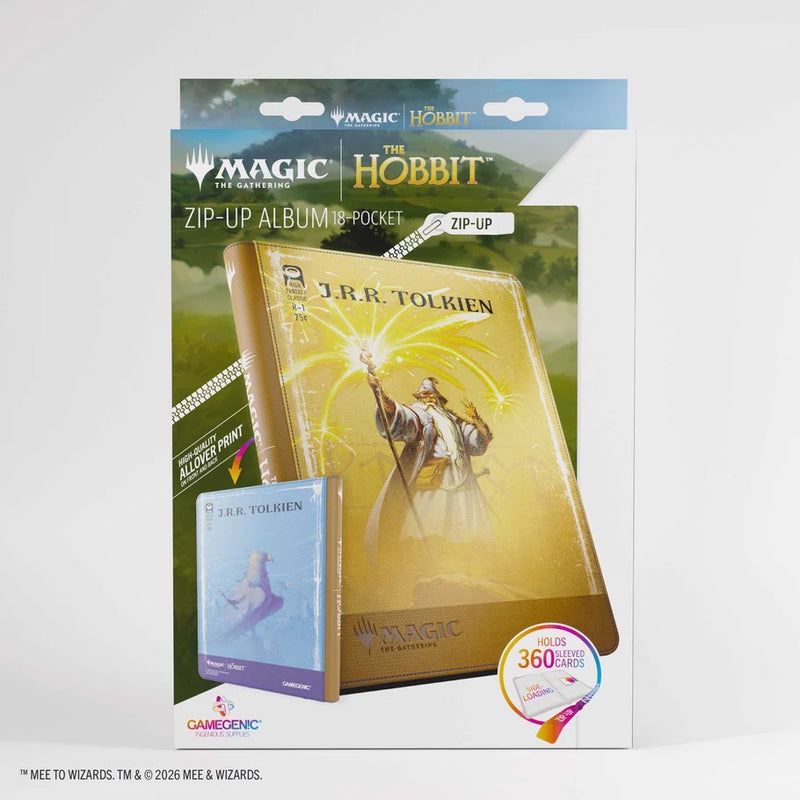 Magic: The Gathering The Hobbit Zip-Up Album 18-Pocket