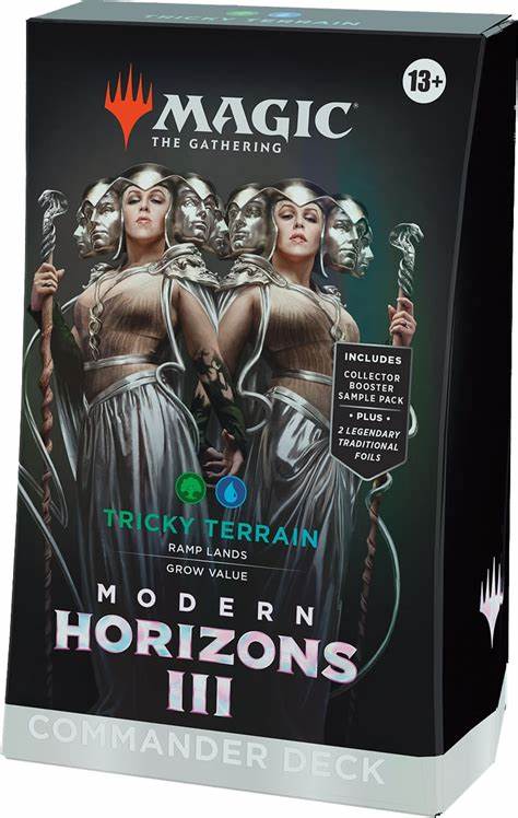 Modern Horizons 3 Commander Deck Tricky Terrain