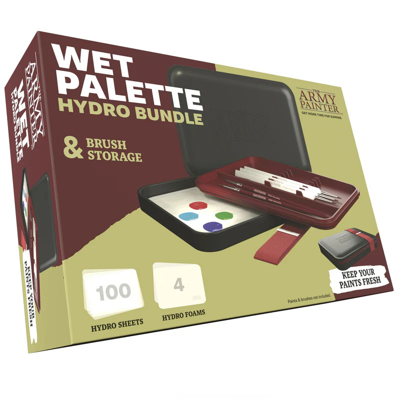 Wet Palette Hydro Bundle and Brush Storage The Army Painter