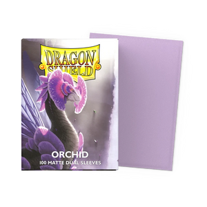 Dragon Shield Dual Matte Standard Sleeves - Orchid (100-Pack)