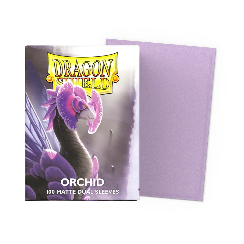 Dragon Shield Dual Matte Standard Sleeves - Orchid (100-Pack)