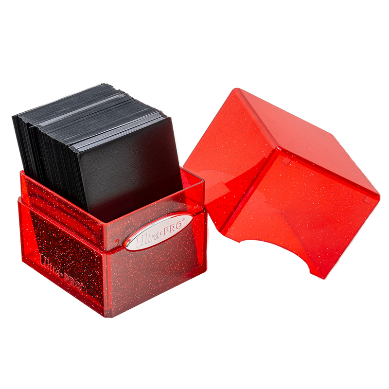 Ultra PRO: Satin Cube - Glitter Red