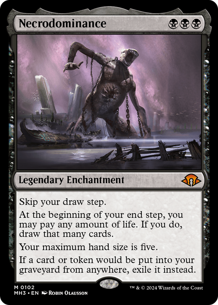 mtg when creature dies draw a card Vogar, Necropolis Tyrant Ok so. 2 Mana 5/5