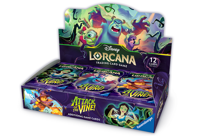 Disney Lorcana - Attack Of The Vine Booster Box Preorder
