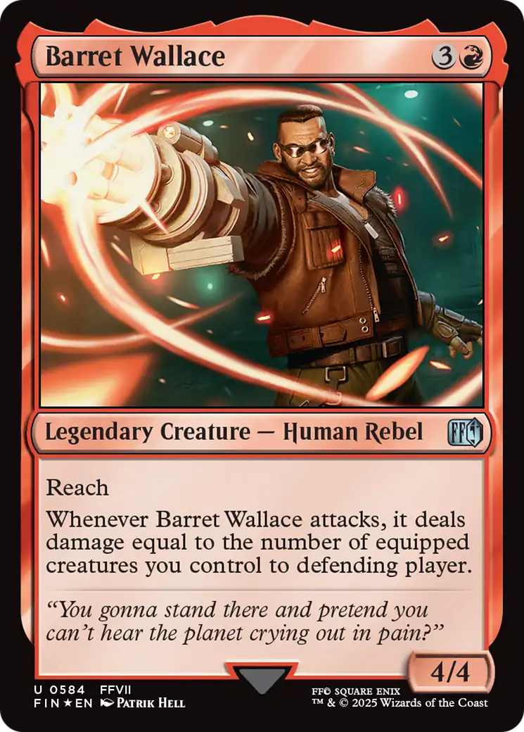 Barret Wallace (Surge Foil) [FINAL FANTASY]