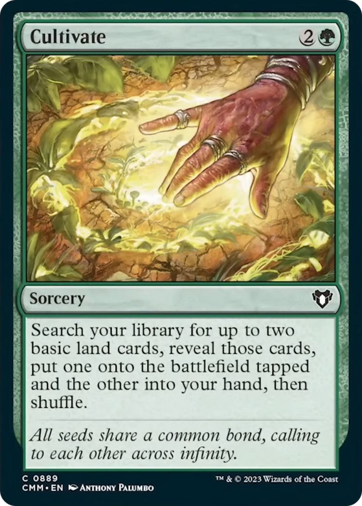 Cultivate [Commander Masters]