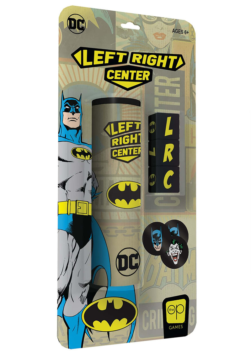 Batman Left Right Center DC Dice Game