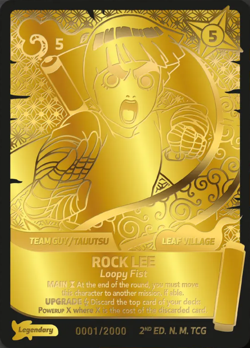 Image for Rock Lee — Loopy Fist (2) (KSH) - Naruto Mythos TCG