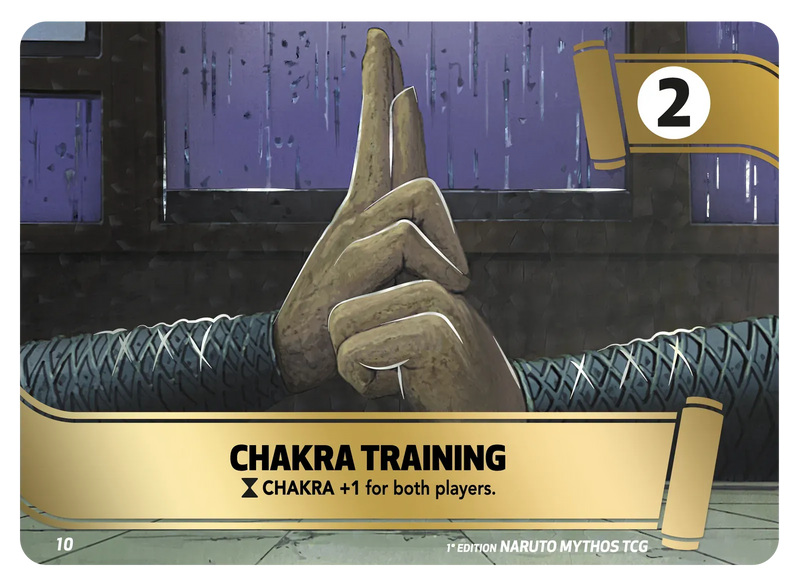 Image for Chakra Training (10) (MIS) - Naruto Mythos TCG