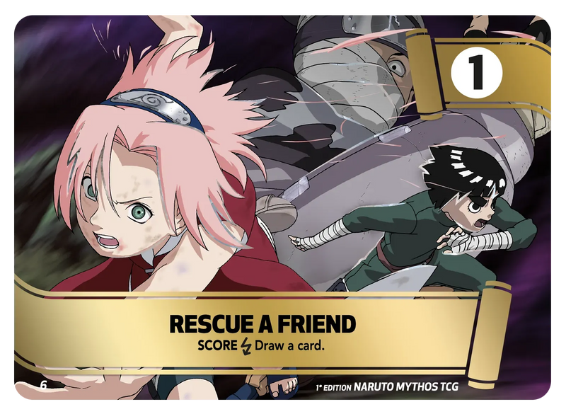 Image for Rescue a friend (6) (MIS) - Naruto Mythos TCG
