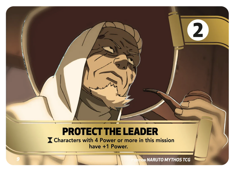 Image for Protect the Leader (9) (MIS) - Naruto Mythos TCG