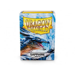 Dragon Shield Matte Sleeves - Sapphire (100-Pack)