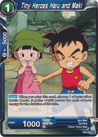 Tiny Heroes Haru and Maki (BT2-053) [Union Force]
