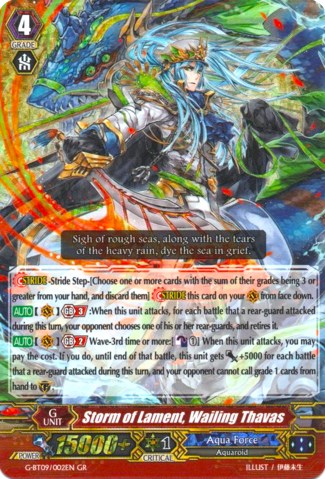Storm of Lament, Wailing Thavas (G-BT09/002EN) [Divine Dragon Caper]