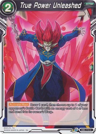 True Power Unleashed (DB3-113) [Giant Force]