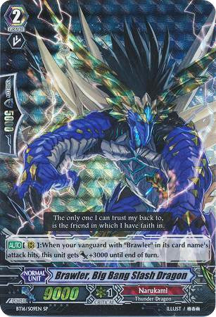 Brawler, Big Bang Slash Dragon (BT16/S09EN) [Legion of Dragons and Blades ver.E]