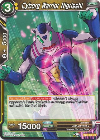 Cyborg Warrior Nigrisshi (TB1-093) [The Tournament of Power]