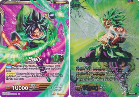 Broly // Broly, the Awakened Threat (P-092) [Magnificent Collection Forsaken Warrior]