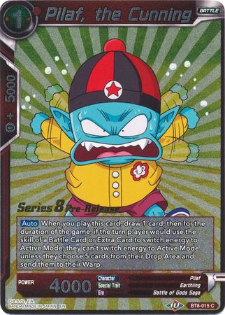 Pilaf, the Cunning (BT8-015_PR) [Malicious Machinations Prerelease Promos]