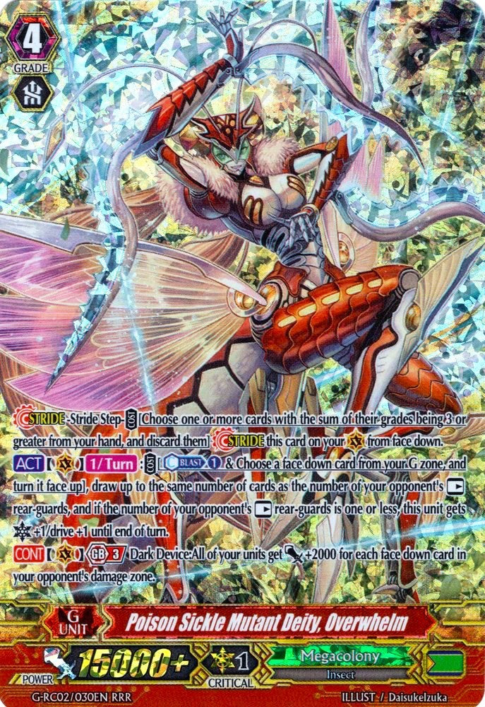 Poison Sickle Mutant Deity, Overwhelm (G-RC02/030EN) [Revival Collection]