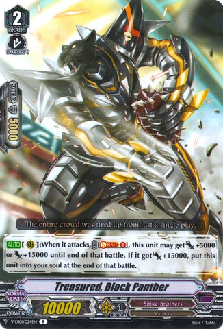 Treasured, Black Panther (V-EB01/024EN) [The Destructive Roar]