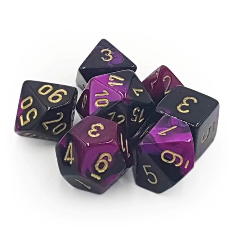 Chessex Dice - Gemini Poly 7 Set