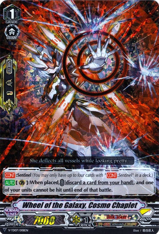 Wheel of the Galaxy, Cosmo Chaplet (Parallel Foil) (V-TD07/008EN) [Kouji Ibuki]