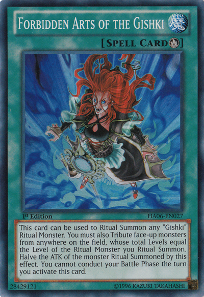 gishki yugioh deck Zielgigas Playmat- Size 23.6X13.7in Play TCGPLAYMAT up monster your opponent controls Forbidden Arts of the Gishki