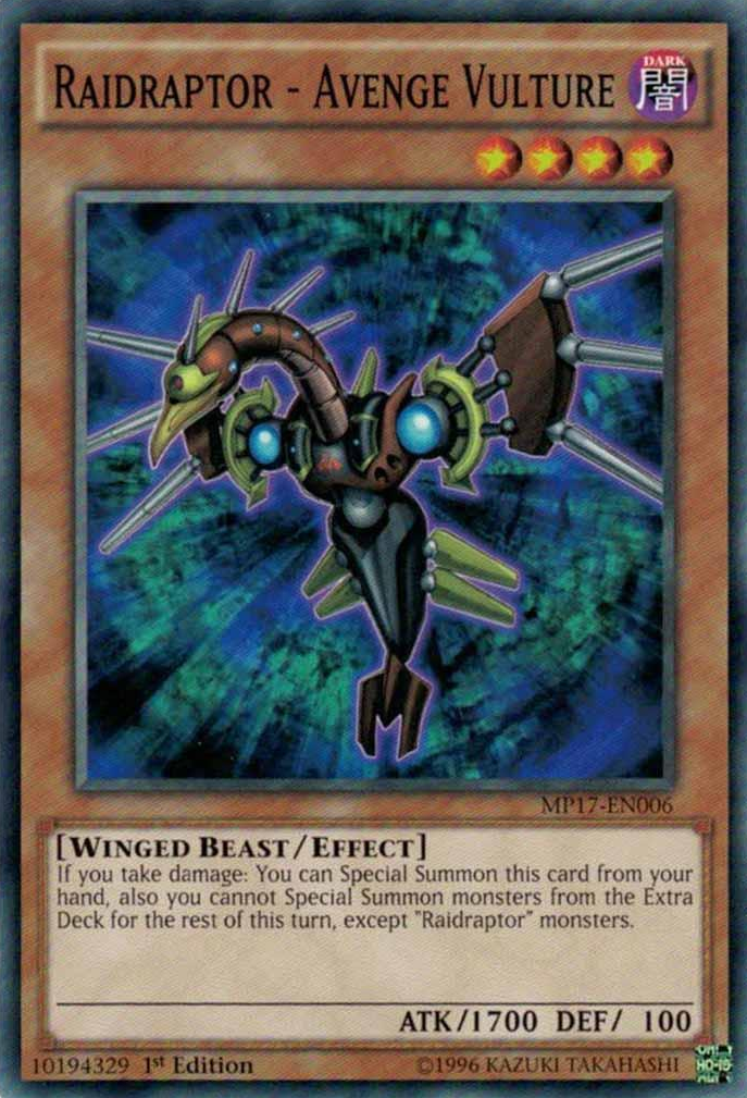 yugioh zexal manga promotional cards Raidraptor