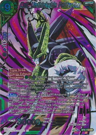 Cell, Unthinkable Perfection (BT9-113) [Universal Onslaught]