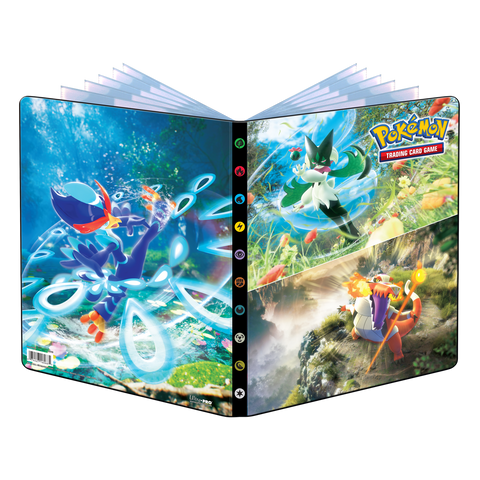 Ultra PRO: 9-Pocket Portfolio - Pokemon (Scarlet & Violet - Skeledirge, Meowscarada, and Quaquaval)