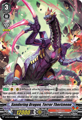Sundering Dragon, Terror Therizeeno (V-BT10/034EN) [Phantom Dragon Aeon]