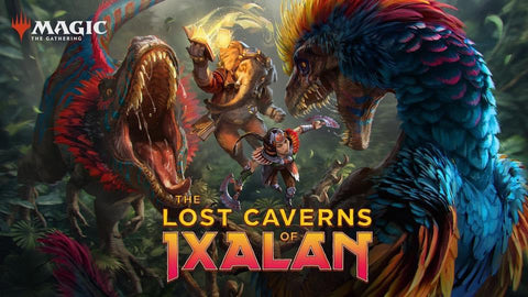 The Lost Caverns Of Ixalan Dino Sized Draft ticket
