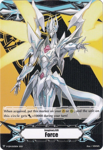 Imaginary Gift [Force] // [Imaginary Gift [Force II] Double-sided Gift Marker - Seeker, Thing Saver Dragon (V-GM2/0080EN 2021) [Gift Markers]
