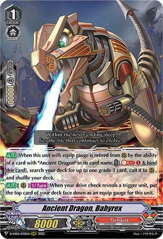 Ancient Dragon, Babyrex (D-VS06/030EN) [V Clan Collection Vol.6]