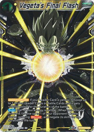 Vegeta's Final Flash (BT9-133) [Universal Onslaught]