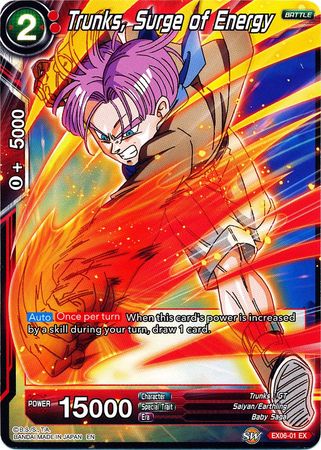 Trunks, Surge of Energy (EX06-01) [Special Anniversary Set]