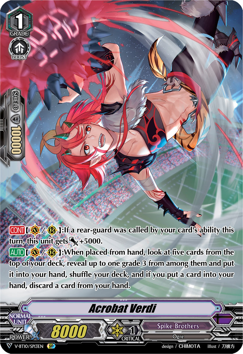 Acrobat Verdi (V-BT10/SP13EN) [Phantom Dragon Aeon]