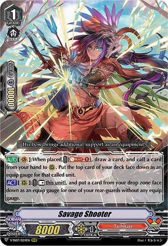 Savage Shooter (V-SS07/024EN) [Clan Selection Plus Vol.1]