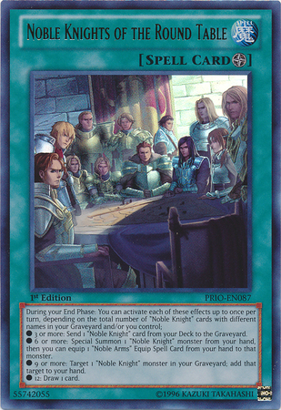 noble knight deck yugioh Complete Custom for Yu-Gi-Oh! Sacred Noble Knight of King