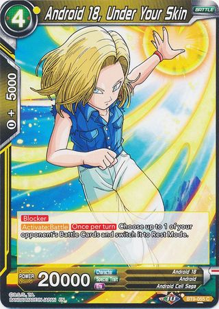 Android 18, Under Your Skin (BT9-055) [Universal Onslaught]