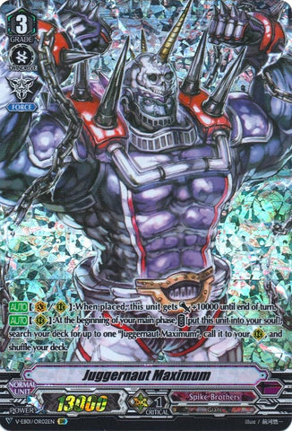 Juggernaut Maximum (V-EB01/OR02EN) [The Destructive Roar]