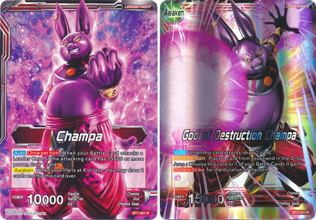 Champa // God of Destruction Champa (BT1-001) [Galactic Battle]