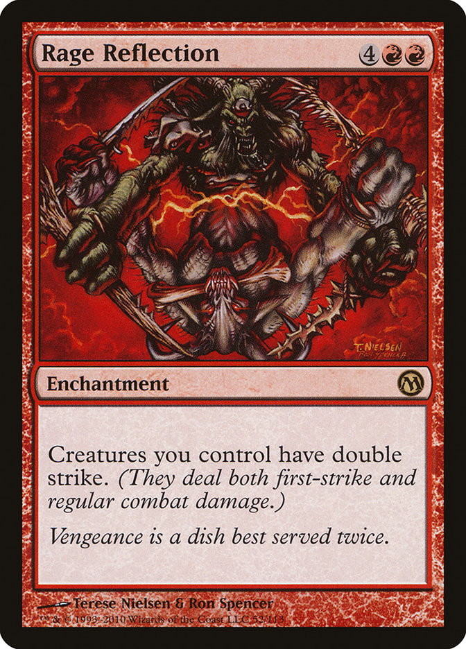mtg double damage cards SentryBoxCards - TCG Equipped creature gets +2/+2 and has protection from green and from blue Does Fiery Emancipation triple excess