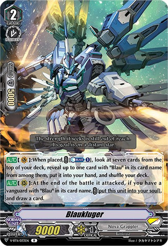 Blaukluger (V-BT11/033EN) [Storm of the Blue Cavalry]