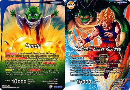 Dende // Son Goku, Energy Restored (BT6-027) [Destroyer Kings]