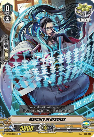 Mercury of Gravitas (V-BT07/055EN) [Infinideity Cradle]