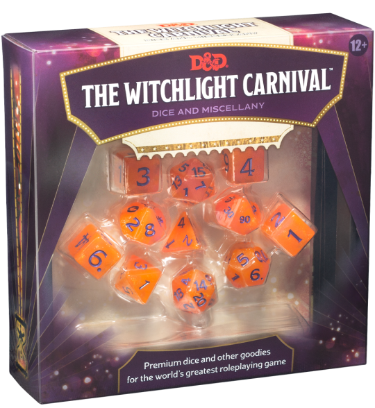 The Witchlight Carnival Dice & Miscellany