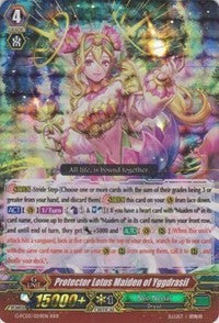 Protector Lotus Maiden of Yggdrasil (G-FC02/024EN) [Fighter's Collection 2015 Winter]