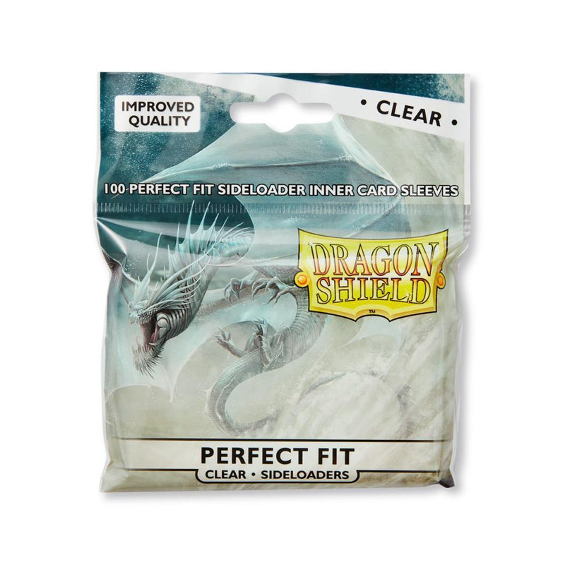 Dragon Shield Perfect Fit Sideloaders Sleeve - Clear  100ct